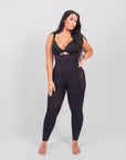Dhalia - Seamless Power Mesh Body Shaper - Bella Fit USXS/SBlack