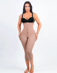 Felicia Long Powernet® - Core Sculpt 7/8 Length Body Shaper - Bella Fit USSBeige