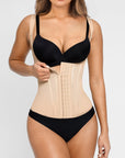 Gabriella - 15 Steel Bone U-shaped Chest Support Waist Trainer Vest - Bella Fit USXXSBeige