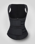 Grace - Double Belt Latex Waist Trainer Vest - Bella Fit USS