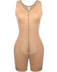 Jennifer - Full Coverage Sculpting Bodysuit Shaper - Bella Fit USSBeige