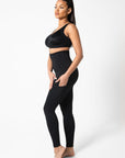 Kim - Legging with Extra High Waist and Double Pockets - Bella Fit USS