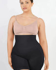 Leonie - High Waist Sculpting Shorts - Bella Fit USBlackXS/S