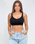 Lynn - Seamless Magic Back Eraser Bra - Bella Fit USBlackS