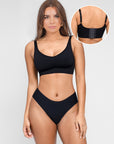 Lynn - Seamless Magic Back Eraser Bra - Bella Fit USBlackS