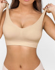 Lynn - Seamless Magic Back Eraser Bra - Bella Fit USBeigeS