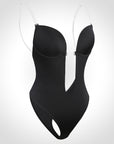 Madeline - Shapewear Bodysuit Backless - U-Shape - Bella Fit USBlackS