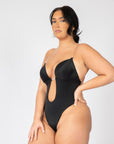 Madeline - Shapewear Bodysuit Backless - U-Shape - Bella Fit USBlackS