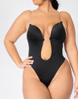 Madeline - Shapewear Bodysuit Backless - U-Shape - Bella Fit USBlackS