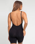 Nadia - Bodyshaper with Low Back and Removable Pads - Bella Fit USBlackXS