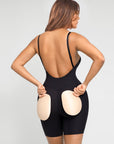 Nadia - Bodyshaper with Low Back and Removable Pads - Bella Fit USBlackXS