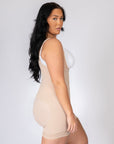 Rebecca - Open Bust Control Body Shaper - Bella Fit USBeigeS