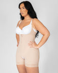 Rebecca - Open Bust Control Body Shaper - Bella Fit USBeigeS