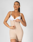 Rebecca - Open Bust Control Body Shaper - Bella Fit USBeigeS
