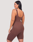 Sienna - Shaping All-In-One Tank Bodysuit - Bella Fit USXS/SBrown