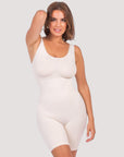 Sienna - Shaping All-In-One Tank Bodysuit - Bella Fit USXS/SCrème