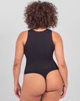 Solana - Sleeveless High Neck Bodysuit - Bella Fit USXS/SBlack