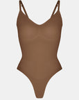 Stefanie - Smoothing Seamless Thong Shaper - Bella Fit USXS/SBlack