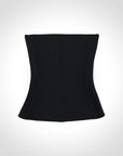 Tara - Waist Trainer with Zipper and Hooks - 9 Steel Bones - Bella Fit USSBlack
