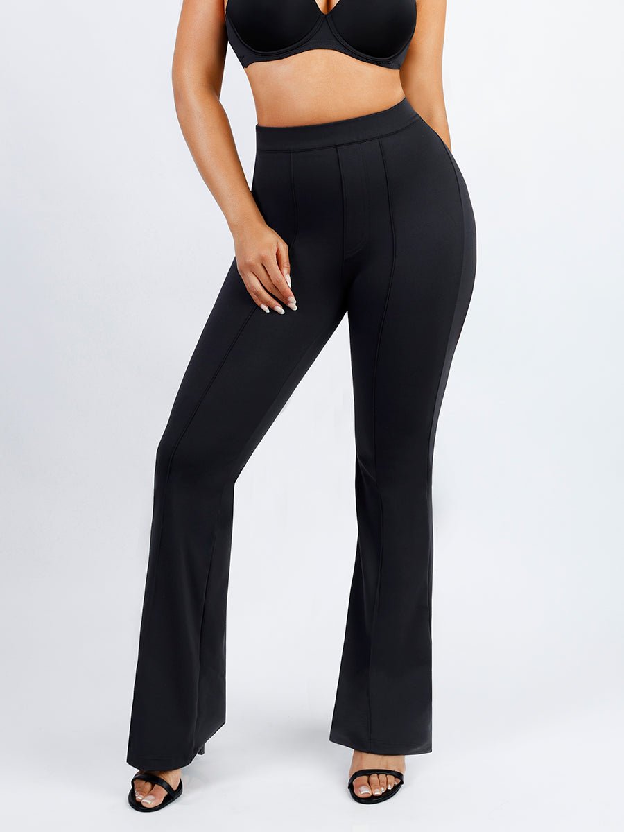 Flare Broek Shapewear Pants Afslanken Slanke Taille