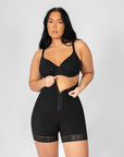 Valentina Hook Front High Waist Body Shaper - Bella Fit USSBlack