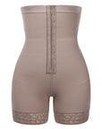 Valentina Hook Front High Waist Body Shaper - Bella Fit USXSTaupe