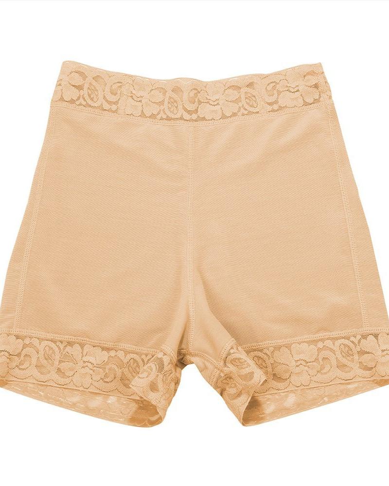 Cindy - High Waist Lace Butt Lifter Tummy Control Panty - Bella Fit USSBlack