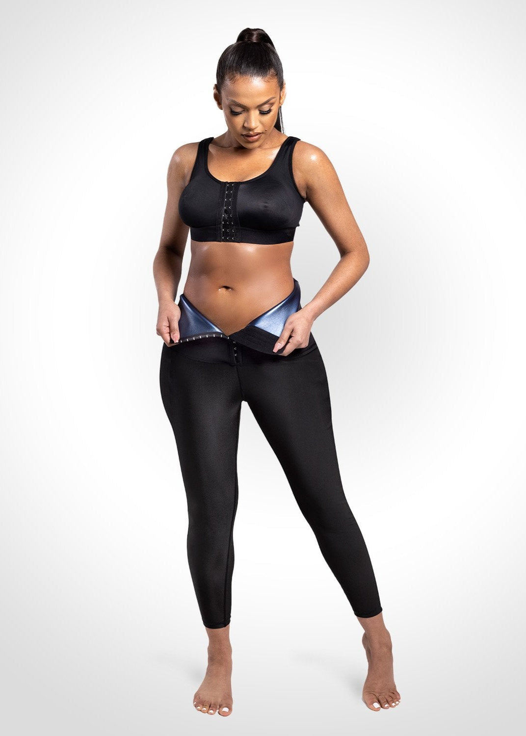 Claire - Thermo Sauna Compressing Leggings - Bella Fit USXS