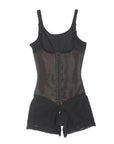 Felicia Short Powernet® - Core Sculpt Open Bust Shaping Bodysuit - Bella Fit USSBlack