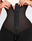 Felicia Short Powernet® - Core Sculpt Open Bust Shaping Bodysuit - Bella Fit USSBlack