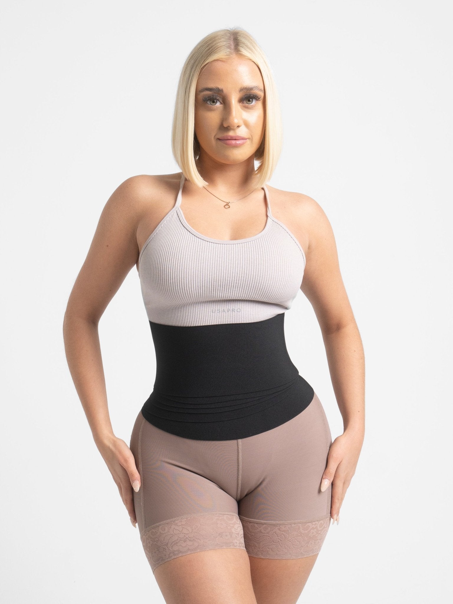 Fiona - Waist Trainer Latex Compression Band - Bella Fit USOne size