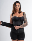 Julia - Double Belt Latex Waist Trainer - Bella Fit USXS