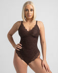 Kate - Shapewear Lingerie Bodysuit - Bella Fit USSBrown
