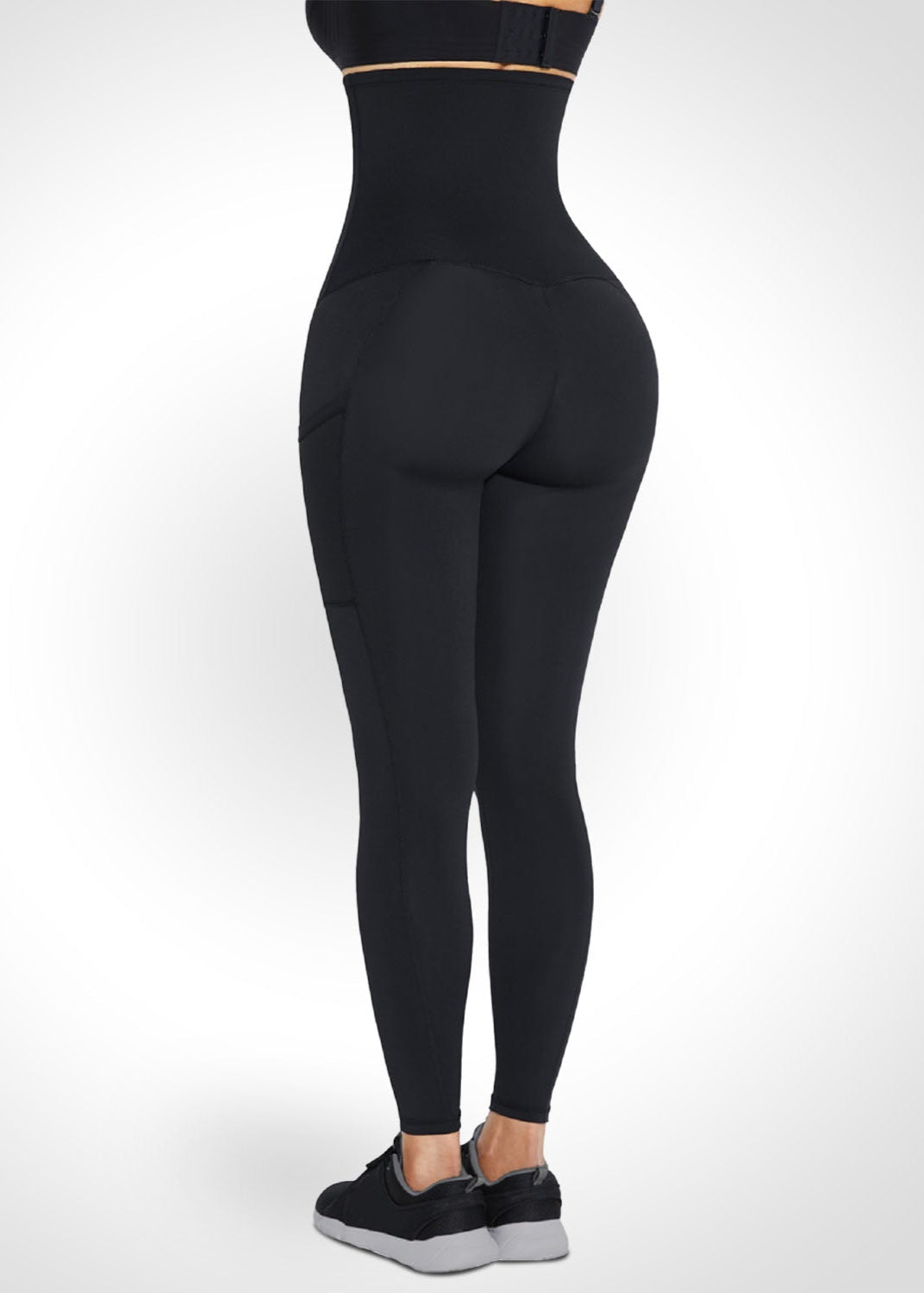 Kim - Legging with Extra High Waist and Double Pockets - Bella Fit USS