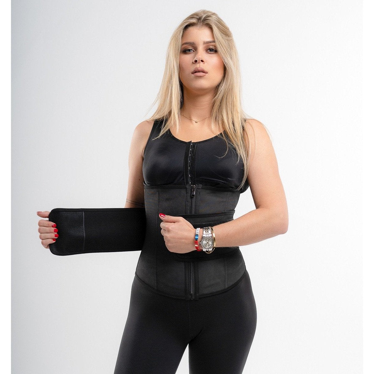 Lisa - One Belt Latex Waist - Bella Fit USXS