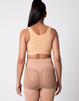 Melany - High Waist Seamless Panty Shaper Slimming Waist - Bella Fit USXS/SBeige