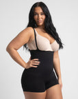 Michelle - Eco-friendly Seamless High-Waisted Tummy Control Short - Bella Fit USXS/SBrown