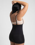 Michelle - Eco-friendly Seamless High-Waisted Tummy Control Short - Bella Fit USXS/SBrown