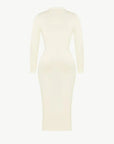 Raven - Shapewear Dress Front Button Collar - Bella Fit USXS/SBlack