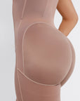Rebecca 2.0 - Post - Surgery U - Shaped Bust Support Shapewear with Waist and Abdomen Control - Bella Fit USBlackS