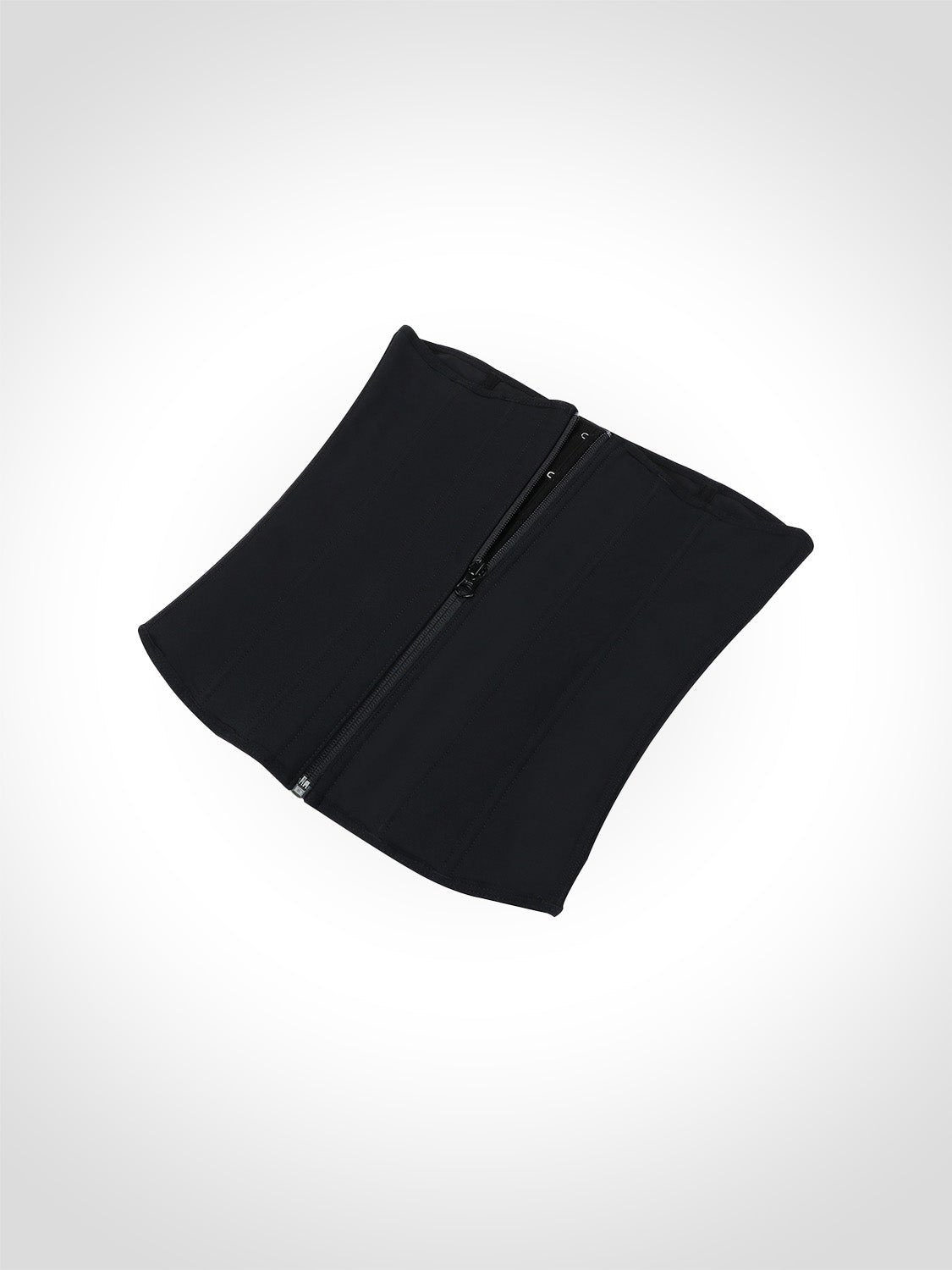 Tara - Waist Trainer with Zipper and Hooks - 9 Steel Bones - Bella Fit USSBlack