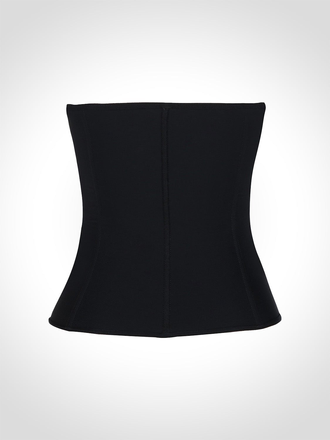 Tara - Waist Trainer with Zipper and Hooks - 9 Steel Bones - Bella Fit USSBlack