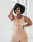 Tess - Compressing Full Body & Bust Suit - Bella Fit USSBeige