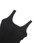 Valencia - Built-In 360° Contour Midi Shaping Dress - Bella Fit USXS/SBlack