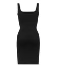 Valencia - Built-In 360° Contour Midi Shaping Dress - Bella Fit USXS/SBlack