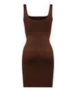 Valencia - Built-In 360° Contour Midi Shaping Dress - Bella Fit USXS/SBlack