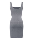 Valencia - Built-In 360° Contour Midi Shaping Dress - Bella Fit USXS/SBlack