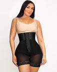 Valentina 2.0 - Boned Sculpt High-Waist BBL Shorts - Bella Fit USBlackXS