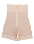 Valentina 2.0 - Boned Sculpt High-Waist BBL Shorts - Bella Fit USBeigeS