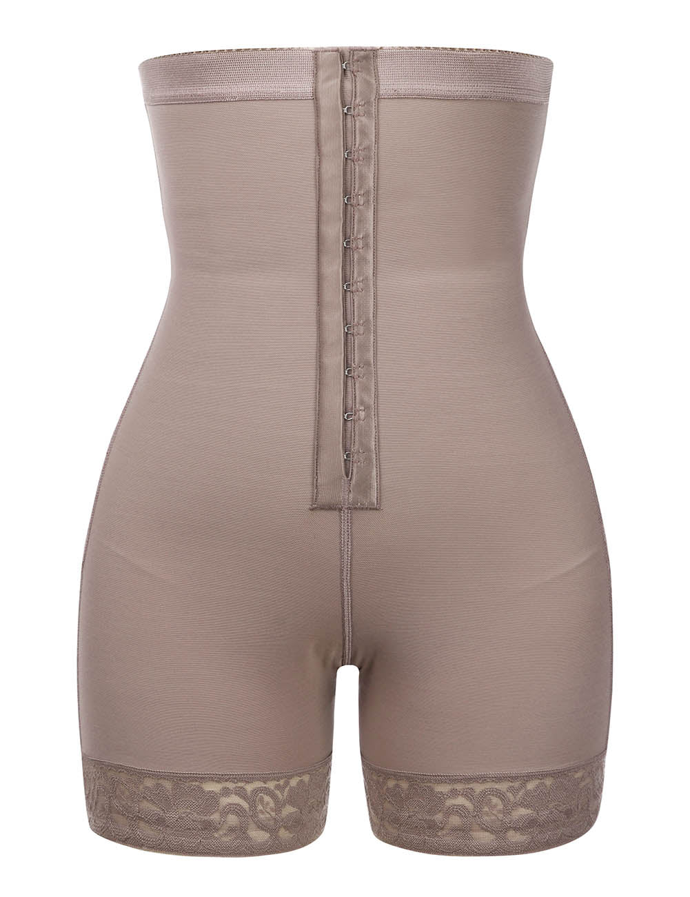 Valentina Hook Front High Waist Body Shaper - Bella Fit USXSTaupe
